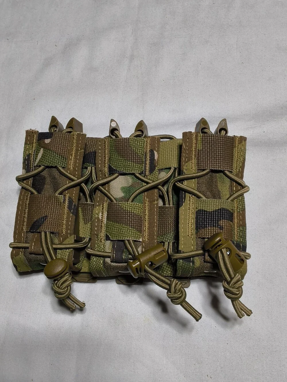 Tactical Triple Magazine Placard/Pouch New - Picture 2 of 7